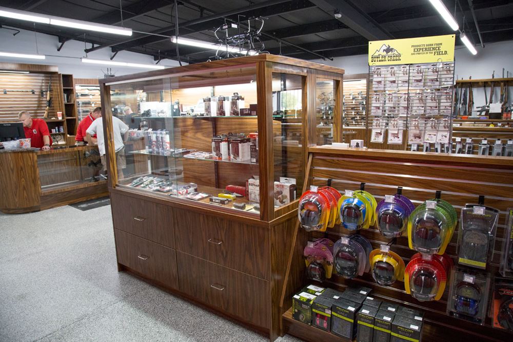 Accuracy Firearms 2,600 sq. ft. retail store with all of your firearms